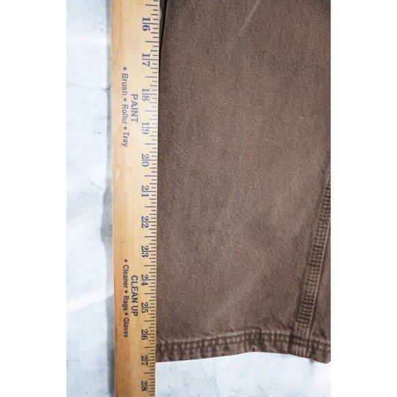 Cotton On Brown Baggy Utility Jeans - Size 28 - Picture 11 of 16